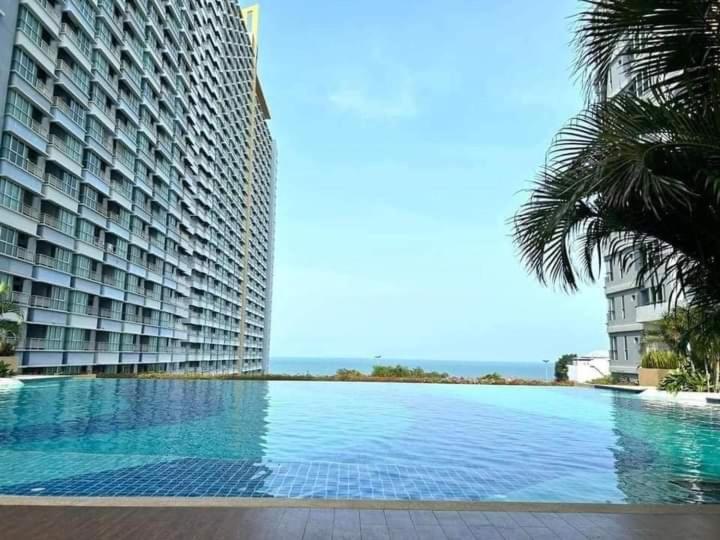 2 ห้องนอน 2 ห้องน้ำ Seaview Jomtien ชั้น18 Apartment Exterior photo