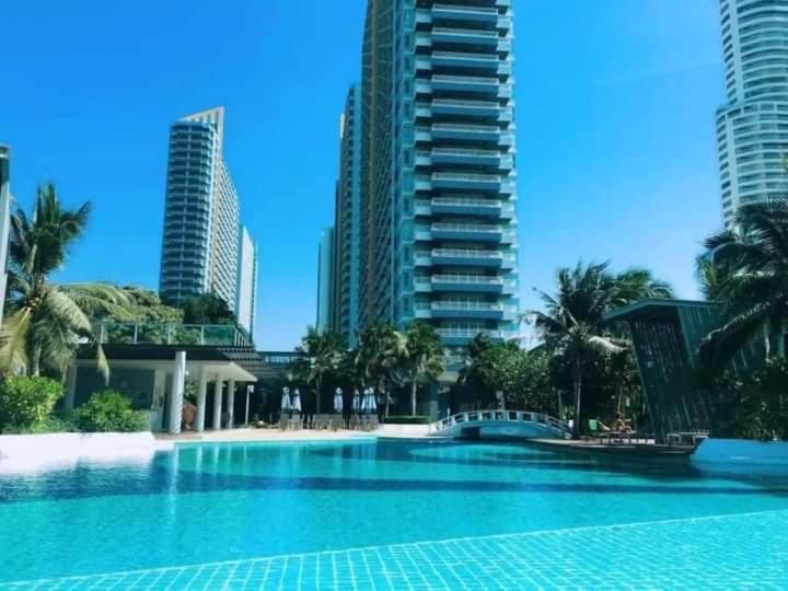 2 ห้องนอน 2 ห้องน้ำ Seaview Jomtien ชั้น18 Apartment Exterior photo